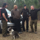 From left: James “Bobo” Fay, Matt Moneymaker, Ranae Holland, and Cliff Barackman confer on this week’s episode of Finding Bigfoot. All photos courtesy of Animal Planet.